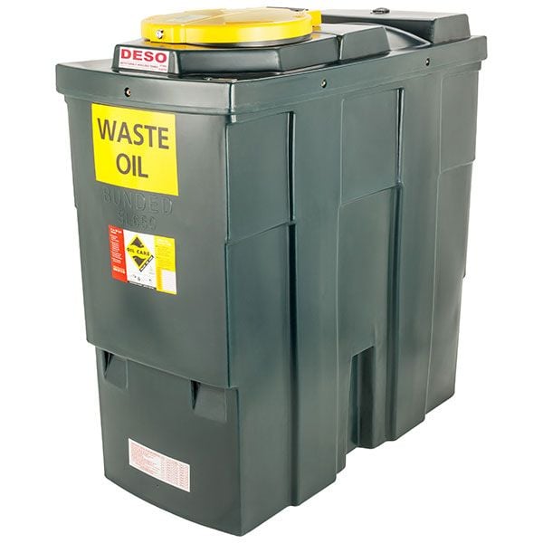 Deso SL650WOW Slimline Bunded Waste Oil Tank | Tanks R Us